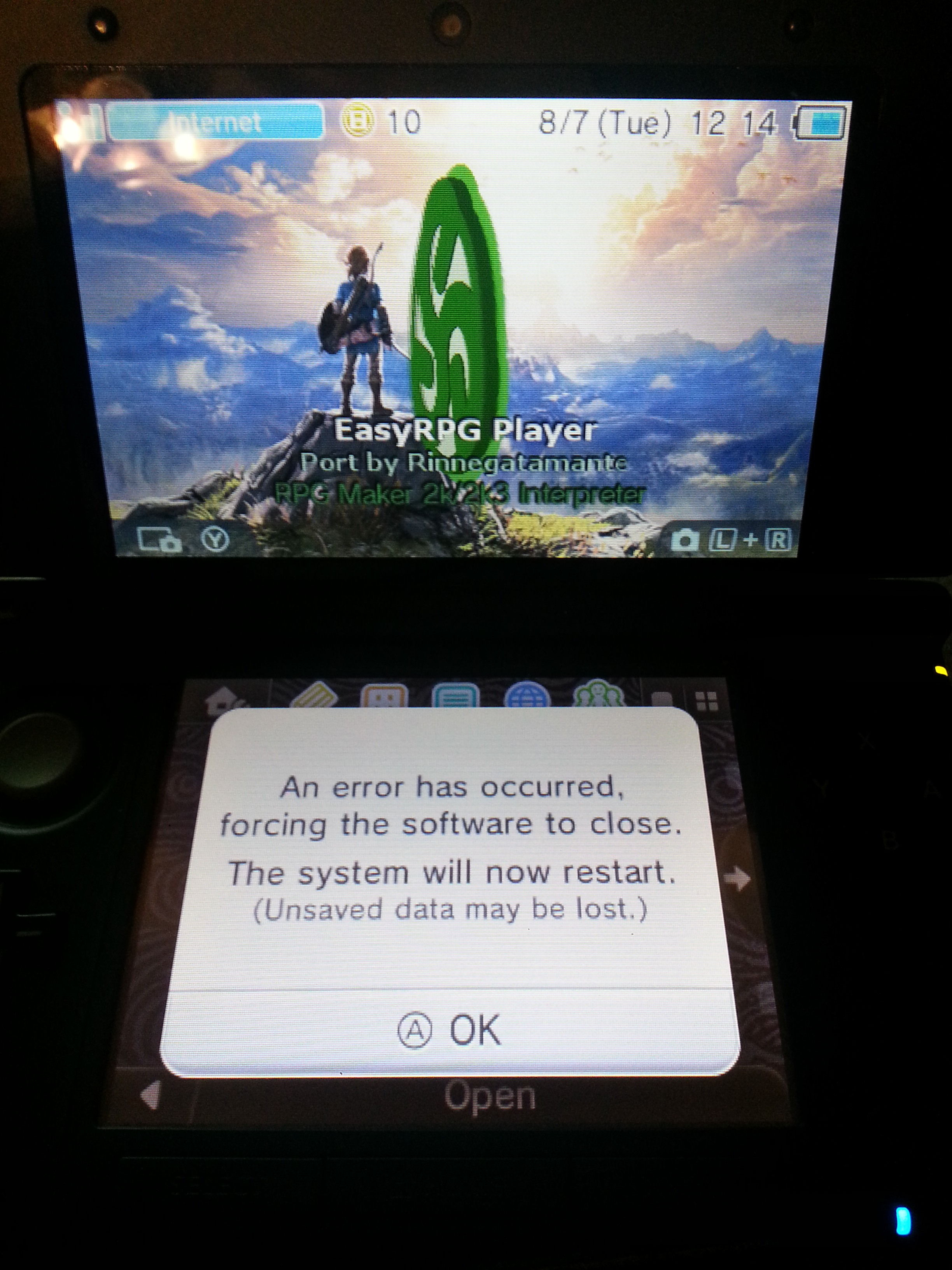 3ds Crashes On Startup Player Easyrpg Community